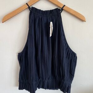 Banana Republic Pleated Halter Top